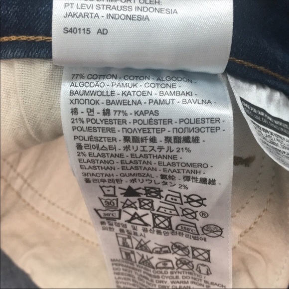 Levis Womens Bootcut Jeans size 20w - Picture 3 of 9